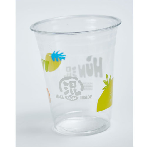 Disposable plastic cups with custom logo 12oz 16oz plastic cup drink PET cups