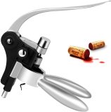 Good Quality Red Wine Opener Foil Cutter Reusable Lever Bottle Corkscrew Zinc Alloy Rabbit Wine Opener