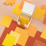Cute kawaii Japanese  Color gradient note paper large capacity note pad set customize  stationery can tear 80 sheets