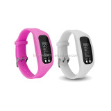 Low Moq Custom Design Fitness Silicone Wristband Pedometer Bluetooth Wristband Pedometer