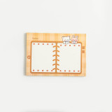 Student plan form memo pad cute and simple torn card hand account notes graffiti coloring week plan memo pad