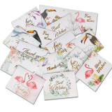 Wholesale thank you business card insert card with custom logo
