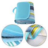 Custom Logo Printed Sand Proof Waterproof Recycle Multifunction Portable Beach Picnic Blanket For Outdoor