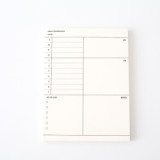 school sticky writing notes Simple business schedule plannote memo