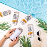 Customized Stainless Steel 12oz Insulator Skinny Slim Beer Can Cooler Double Wall Vacuum Insulated Drink Holder