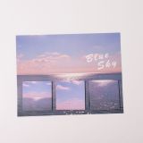 Creative scenery school student sticky  memo pad decoration notes pad