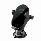 Automatic Clip Arm Wireless Car Charger With 3 Magnetic Tips For Charging All Mobile Phones