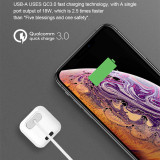 VINA Universal Portable Quick Charger Mini USB Type-c PD 18W Wall Charger