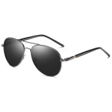 A0375 Superhot Eyewear Black Shades Men's Polarized Sunglasses