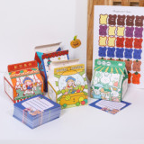 Natural scenery  memo pad can be torn N times stickers cute creative notes this student message memo pad
