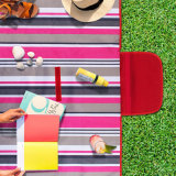 Sleeping Beach Blanket Hiking Picnic Good Quality 100% Nylon Mat Portable Flodable Blanket