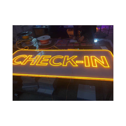 Factory Outlet High Quality Commercial Billboard Customizable Dimensions Waterproof Decorative Custom Letter Wall Neon Sign
