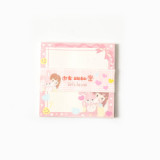 Cute kawaii Japanese fresh plaid and Mr. Xiong seri memo pad note pad set customize  stationery can tear 30 sheets