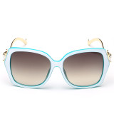 Wholesale Italy Design Ce Sunglasses for Women Sun Glasses Famous Eyeglasses Female Frog Mirror Gradient 134501