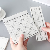 school sticky writing notes Simple business schedule plannote memo