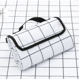 Hot sale ready to ship Custom outdoor waterproof polyester picnic rug  sand free beach mat  picnic blanket
