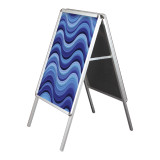 Custom Cheap Aluminum Double Side A Frame Sign A1 Trade Show poster stand
