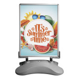wholesale outdoor waterbase display board pavement sign poster stand