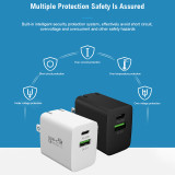 US EU UK AU Plug Type C USB C Charger Fast Quick Phone Wall PD 20W Charger for iPhone X Xr 11 12 Pro Max