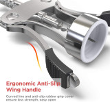 Hot Selling Zinc Alloy Multifunctional Wine Beer Bottle Opener Wine Corkscrew Wing Corkscrew Opener