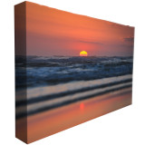 High quality foldable custom design board metal pole fabric graphic table top pop up counter display
