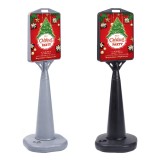 Wholesale outdoor water base taper indicator warning pavement poster sign advertising board for exhibition events