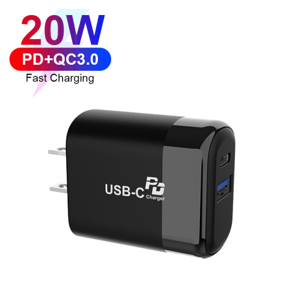 Wholesale Custom UK US EU Plug 20W Travel Adapter Charger for Samsung USB Wall Charger for iPhone