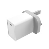 ETL CE RoHS FCC Single Port Mini Type-C PD Charger 30W Fast Charging Wall Adapter USB-C Mobile Phone Charger
