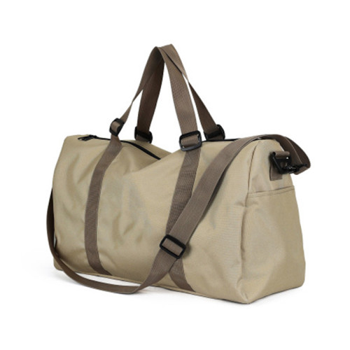 Customized Logo Unisex Gym Bag Sport Weekend Canvas Luggage Travel Duffel Bag