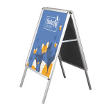 hot sale A shape fold outdoor led curtain double sided displays board poster stand