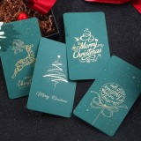 High quality christmas cards led light 3d pop up cards with customized design
