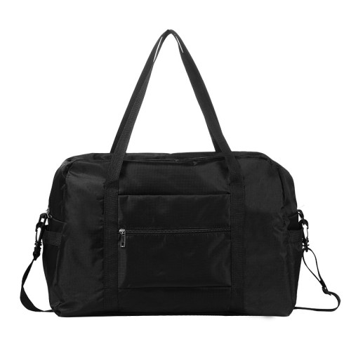 Large capacity waterproof folding hand luggage business trip short distance travel bags with one-shoulder pull rod luggage bags