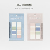 creative colorful sticky PET memo pad cute index label notes pad mug for loose-leaf notebooks stationery 1pack