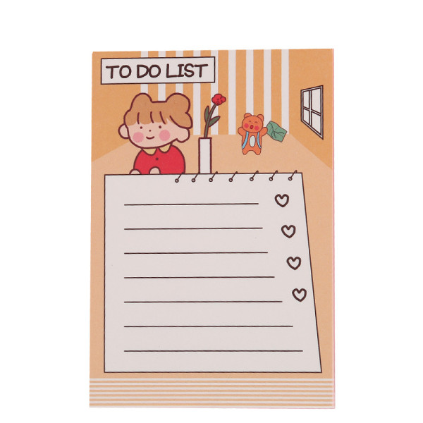 Creative cute note student  memo pad Allo Travel Diary can care convenient message paper note pad customize