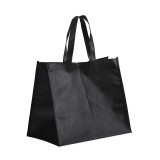 Custom logo printing large reusable eco friendly non woven shopping tote bag