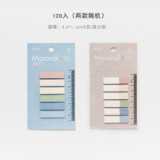 creative colorful sticky PET memo pad cute index label notes pad mug for loose-leaf notebooks stationery 1pack