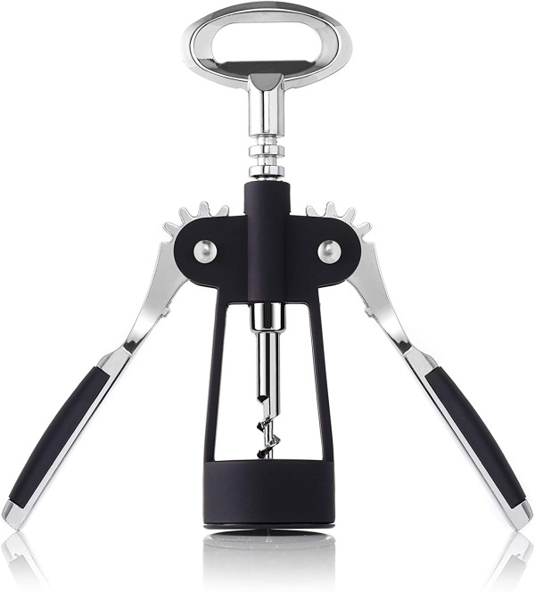 Factory Price Heavy Duty Metallic Wing Corkscrew Wine Bottle Openers Multipurpose Wing Corkscrews for Wine Bottles and Beer
