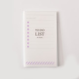 Creative Cartoon simple and fresh pp frosted notes can be torn and portable school student memo pad