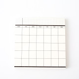 school sticky writing notes Simple business schedule plannote memo
