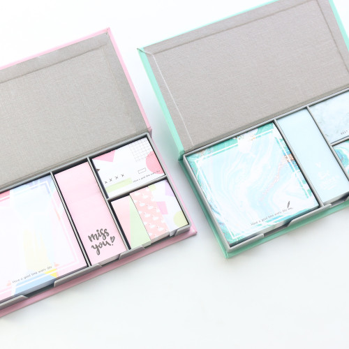 Candy office school multi desk bloc writing notes pad set stationery,cute kawaii sticky memo pads set gift 480pcs