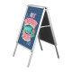 hot sale A shape fold outdoor led curtain double sided displays board poster stand
