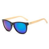 150307 Superhot 2018 Men Women Sunglass Fashion Wooden Sun glasses Custom Logo Bamboo Sunglasses