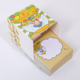 Natural scenery  memo pad can be torn N times stickers cute creative notes this student message memo pad