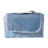 polyester fleece promotional foldable custom printed waterproof outdoor picnic blanket camping mat