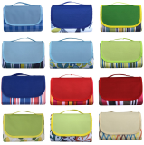 Cheap Custom Oxford Outdoor Foldable Waterproof Picnic Blanket
