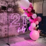 New Listing High Quality Waterproof Customizable Dimensions Commercial Billboard Neon Sign Custom