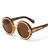 Fashion Sunglasses Women Brand Designer Glasses for Women oculos de sol Feminino Steampunk Mental Frame Polarized Blue 127601