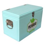 eco friendly custom big mobile travel beach camping car insulated steel metal ice 20L beer bottle can cooler box