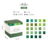 Cute kawaii Japanese  Color gradient note paper large capacity note pad set customize  stationery can tear 80 sheets