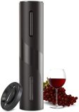 Black Electric Rechargeable Automatic Corkscrew Wine Bottle Opener Gift Set